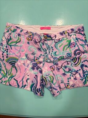 Lilly Pulitzer Multicolor Sea Life Bermuda Shorts